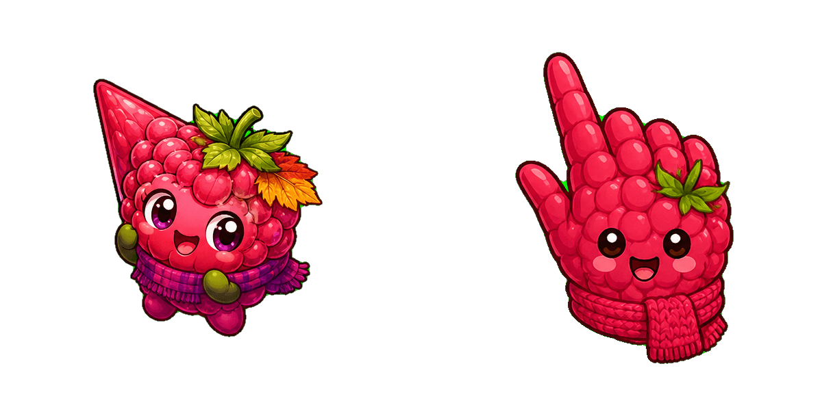 Пакет курсоров Autumn Raspberry