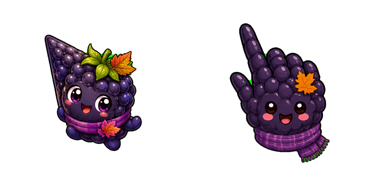 Пакет курсоров Autumn Blackberry