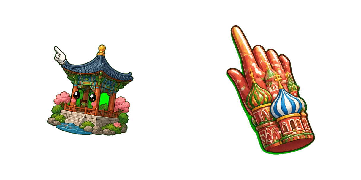 Pack de curseurs personnalisés Royal Garden Pavilion