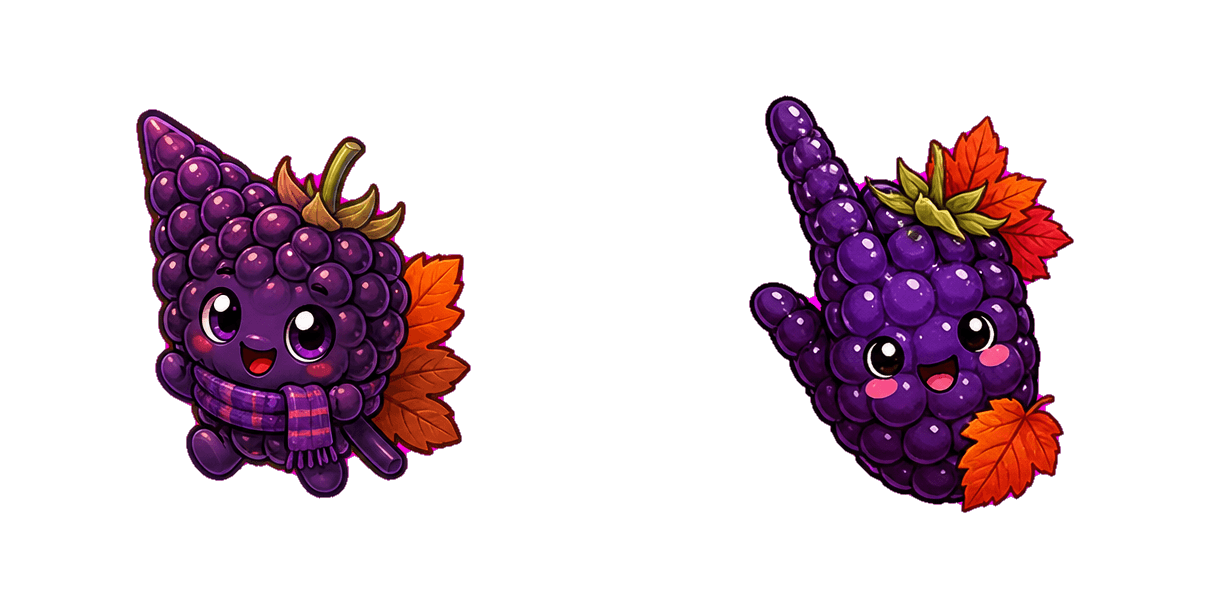 Пакет курсоров Autumn Boysenberry