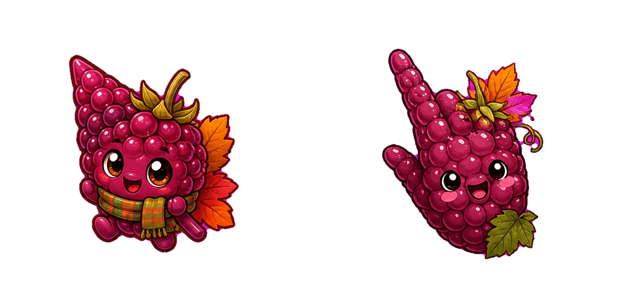 Пакет курсоров Autumn Loganberry