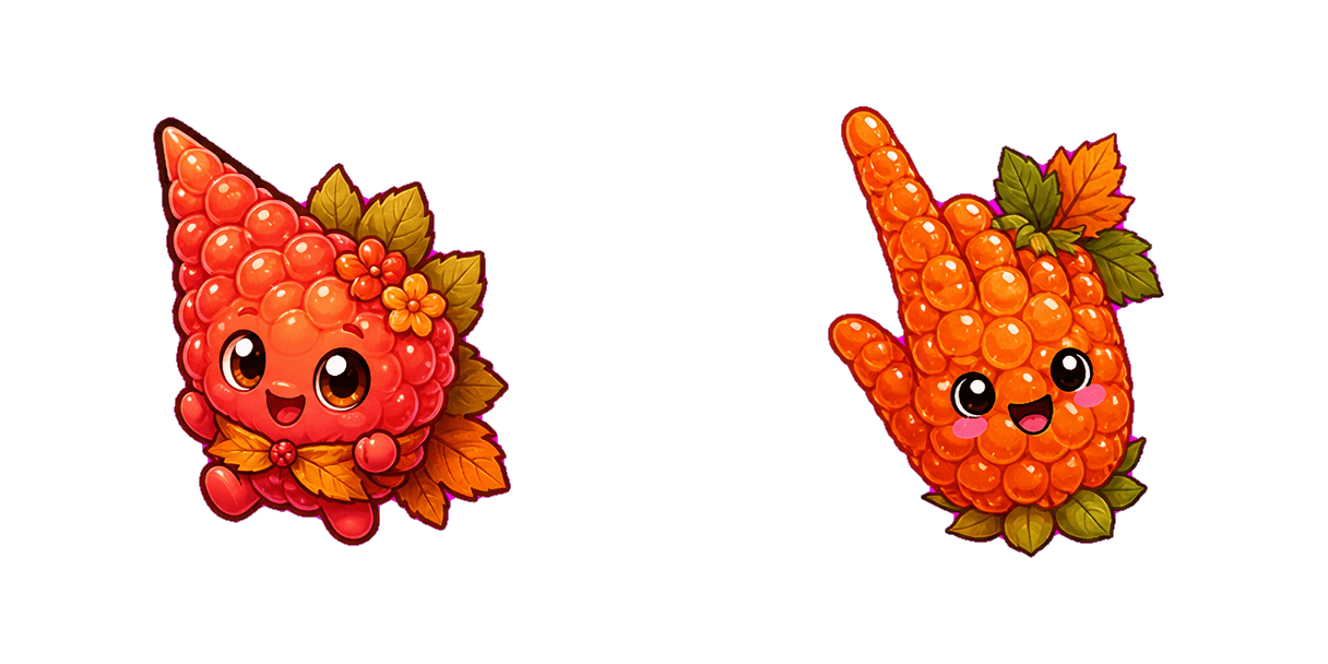 Пакет курсоров Autumn Salmonberry