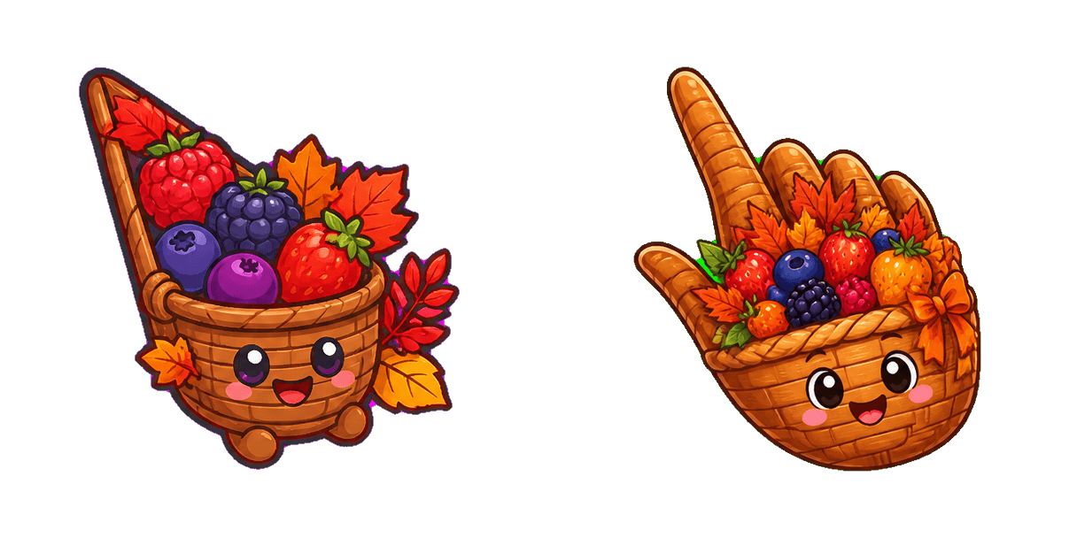Пакет курсоров Autumn Mixed Berry Basket