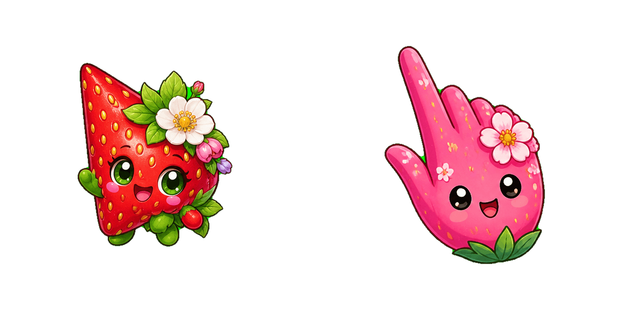 Пакет курсоров Spring Strawberry Blossom