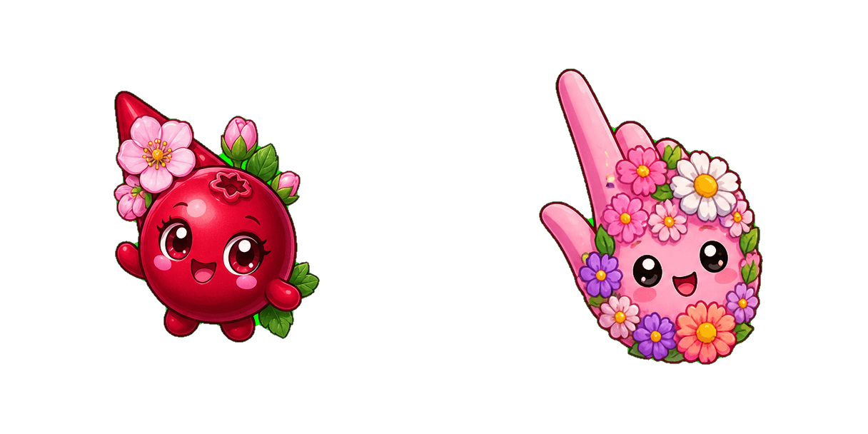 Пакет курсоров Spring Cranberry Flower