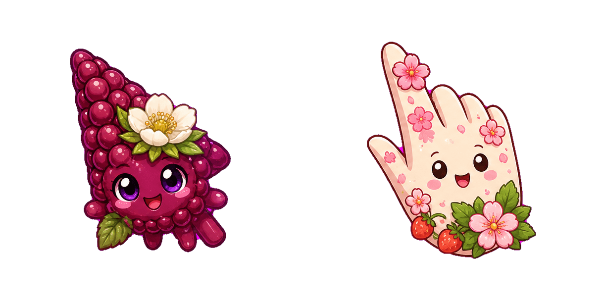 Пакет курсоров Spring Tayberry Blossom