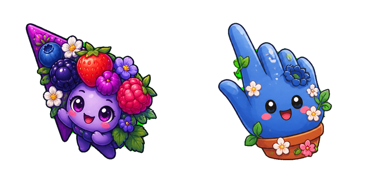 Пакет курсоров Spring Mixed Berry Garden