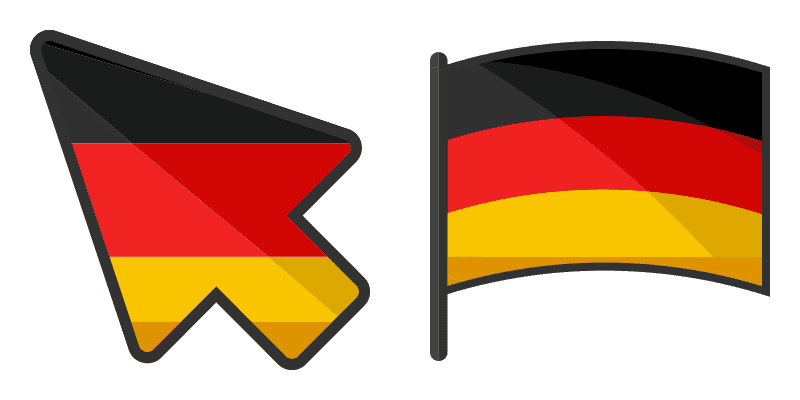 Germany cute cursor