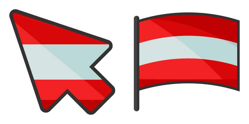 Austria cute cursor