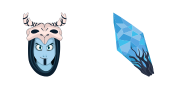 Skrael cute cursor