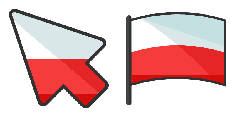 Poland cute cursor