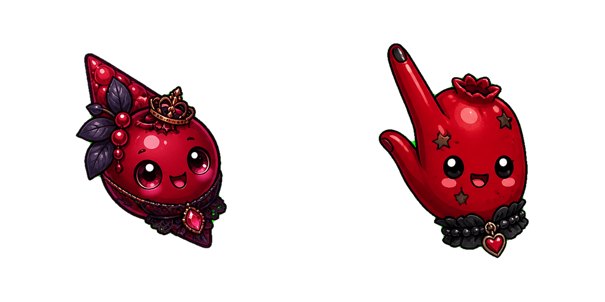 Пакет курсоров Blood Cranberry