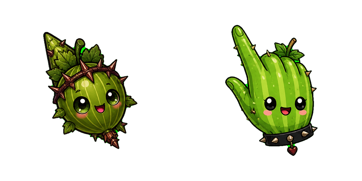 Пакет курсоров Thorned Gooseberry