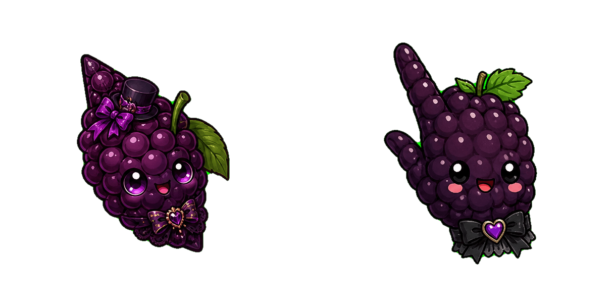 Пакет курсоров Dark Mulberry