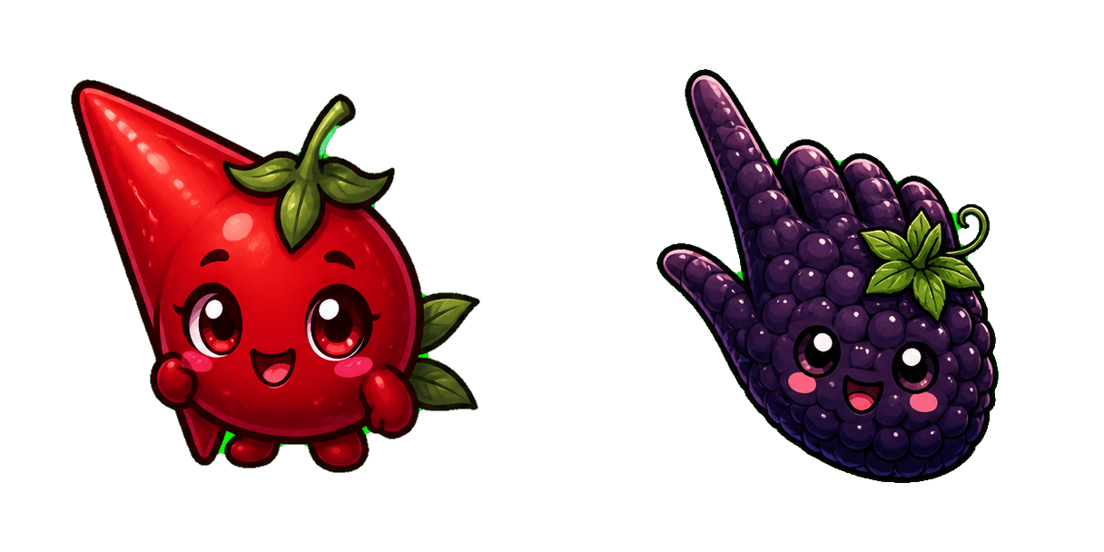 Пакет курсоров Dark Goji Berry