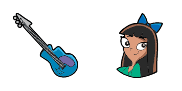 Phineas and Ferb: Stacy Hirano Cursor Pack