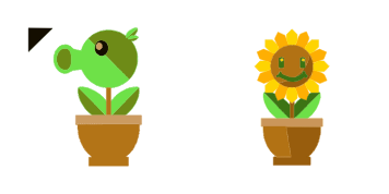  Plants vs. Zombies: Sunflovewer Cursor Pack
