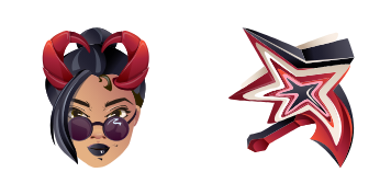Surf Witch cute cursor