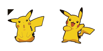Pack de curseurs Surprised pikachu