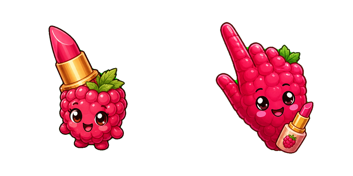 Пакет курсоров Raspberry Lipstick