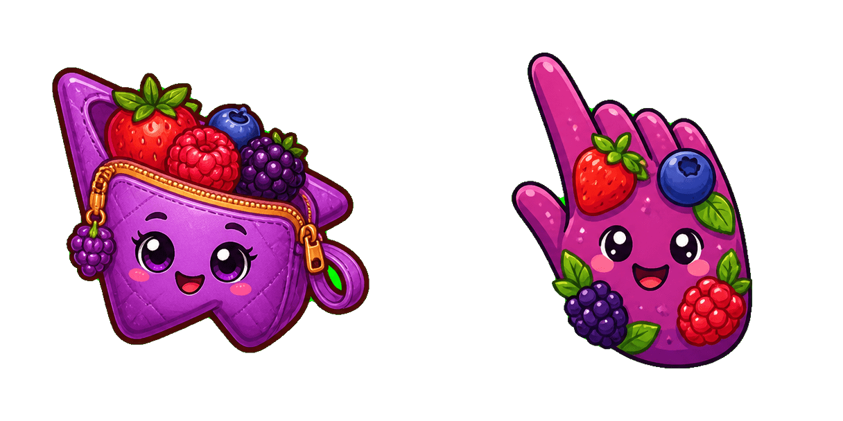 Пакет курсоров Mixed Berry Cosmetic Bag
