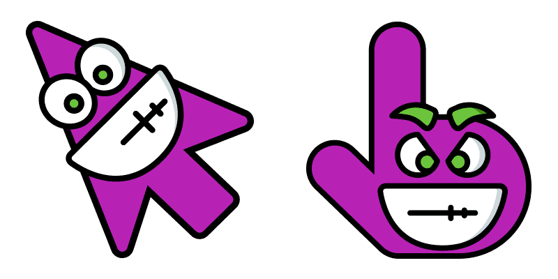 Satisfied cute cursor