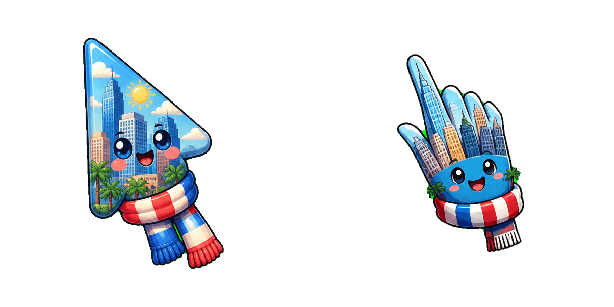 USA Los Angeles Cursor Cursor-Paket