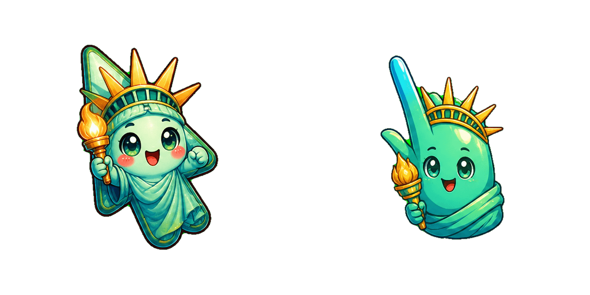 USA Los Angeles Liberty Cursor Cursor-Paket