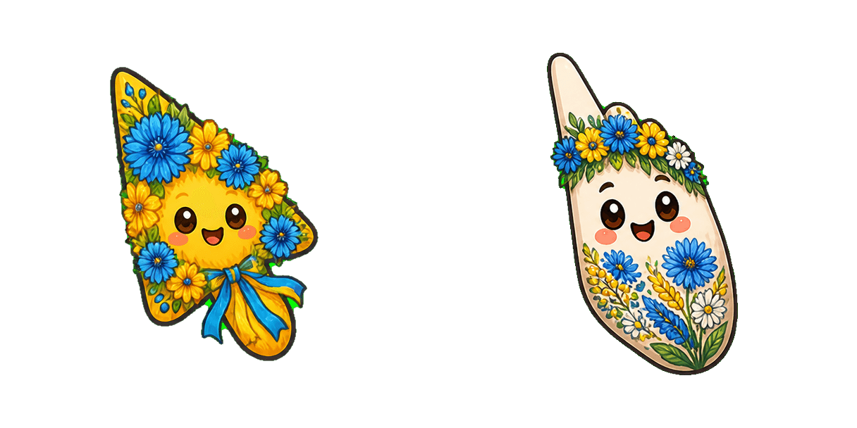 حزمة المؤشرات المخصصة Poltava Floral Ukraine Cursor