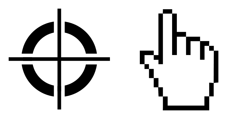 Sight cute cursor
