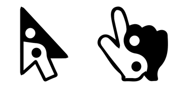 Pack de curseurs Yin Yang