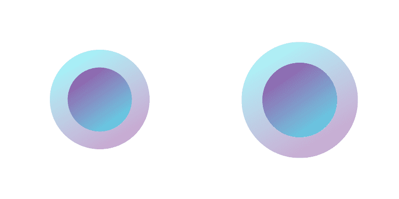 Purple Circle cute cursor