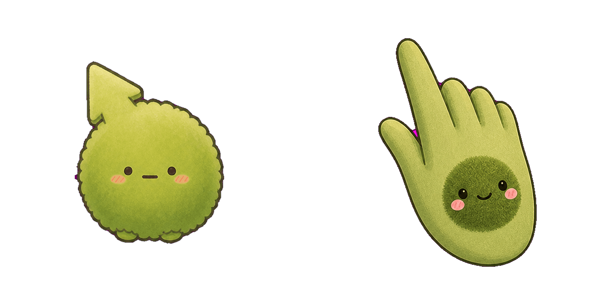 San-X Little Marimoko-chan cursor pack