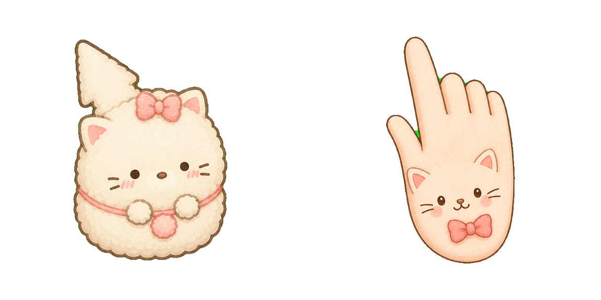 San-X Corocoro Coronya Cat cursor pack