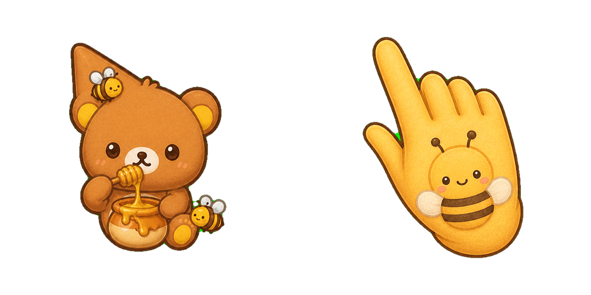 Pakiet kursorów San-X Rilakkuma Kumanbachi