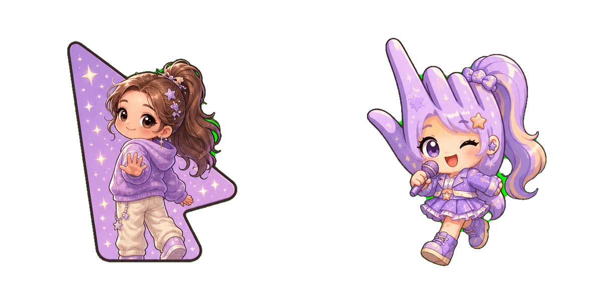 Stepping Back cursor pack