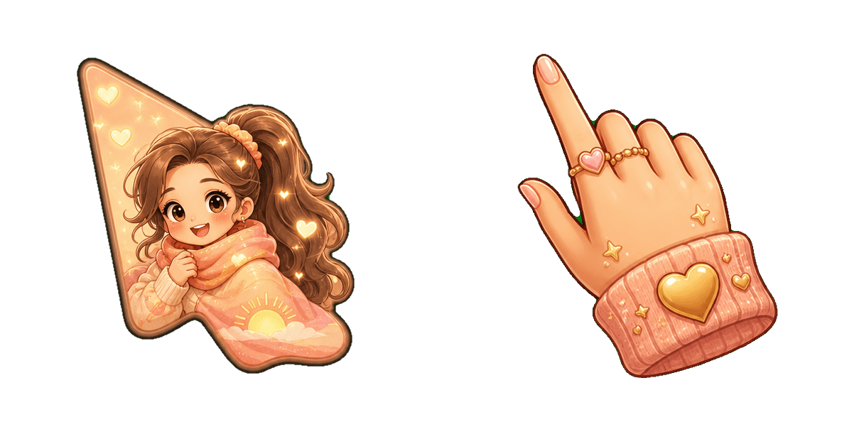 Wellness Glow cursor pack