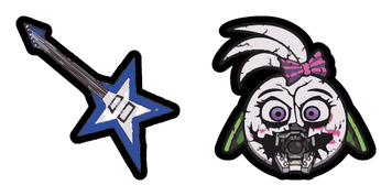 Broken Glamrock Chica Cursor Pack
