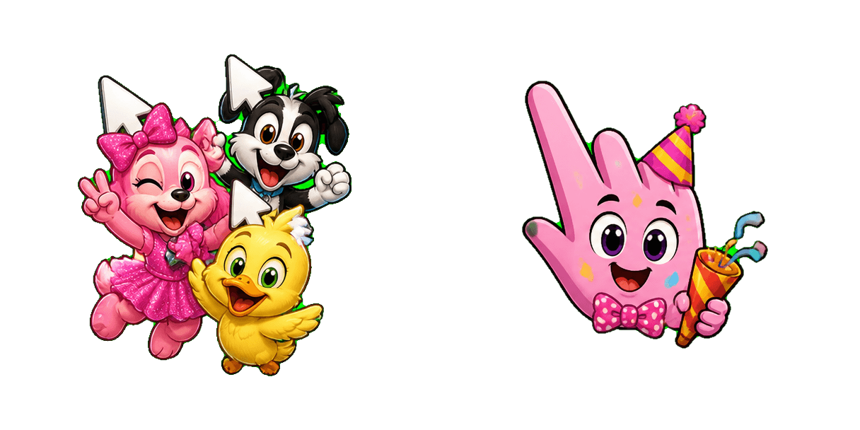 Pakiet kursorów Animaniacs Classic Group and Celebration