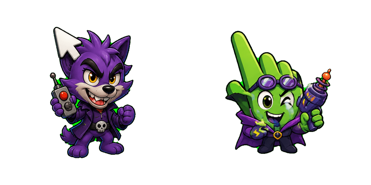 Pakiet kursorów Animaniacs Funny Villain and Gadget
