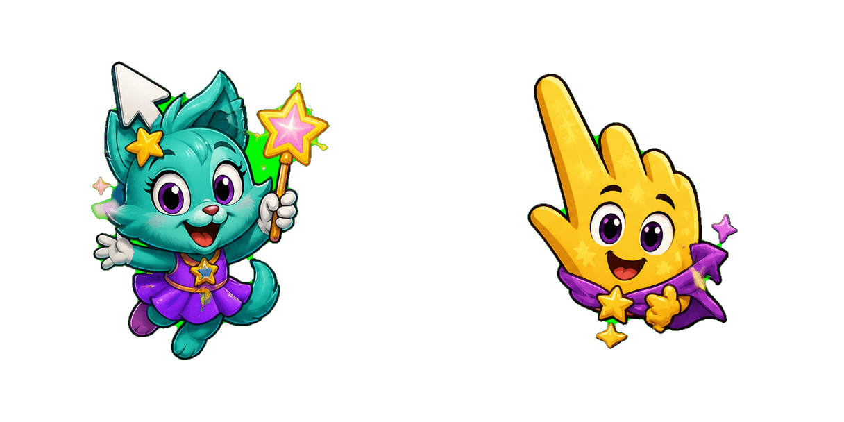 Pakiet kursorów Animaniacs Funny Classic Logo and Star