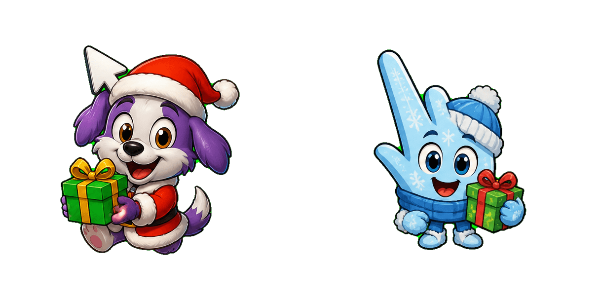 Pakiet kursorów Animaniacs Funny Holiday Outfit and Gift