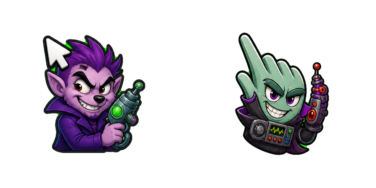 Pakiet kursorów Animaniacs Retro Villain and Gadget