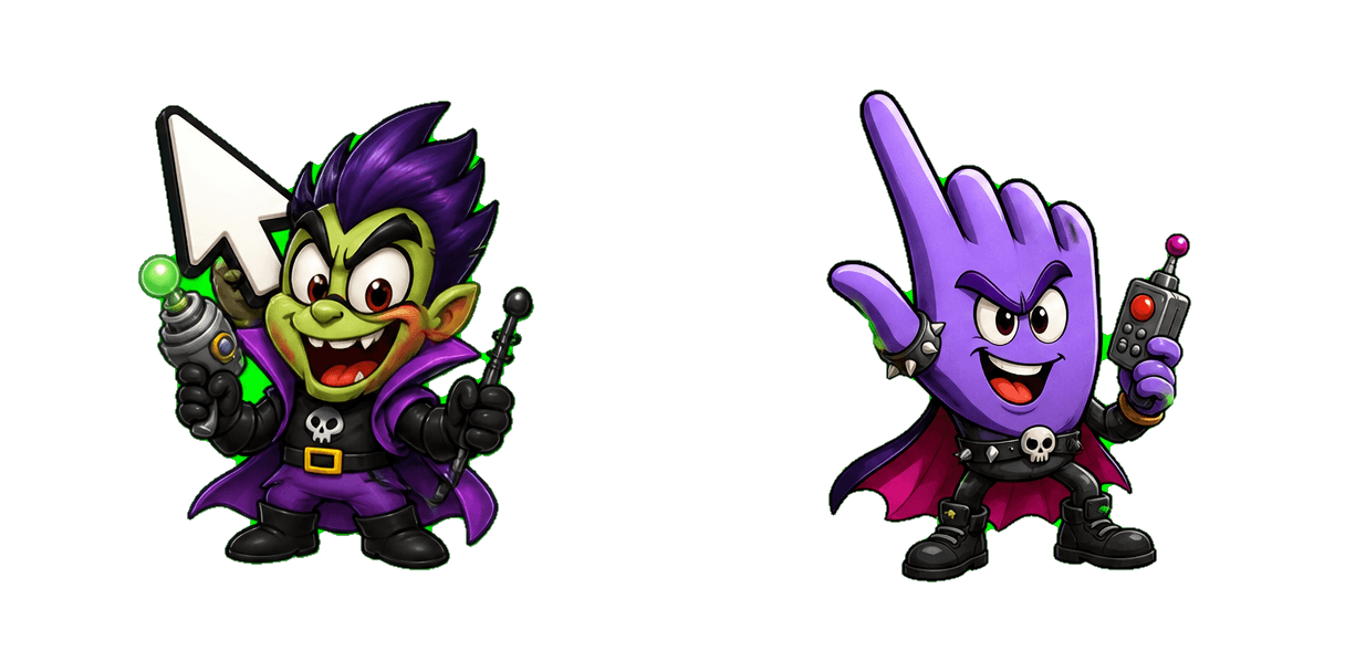 Pakiet kursorów Animaniacs Party Villain and Gadget