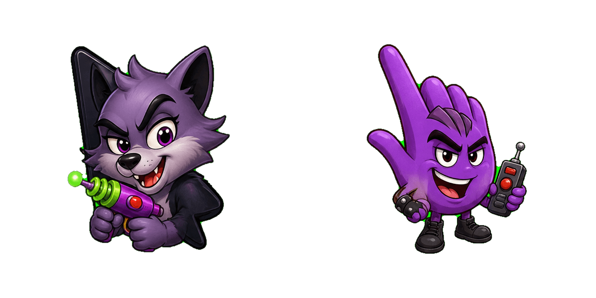 Pakiet kursorów Animaniacs Adventure Villain and Gadget