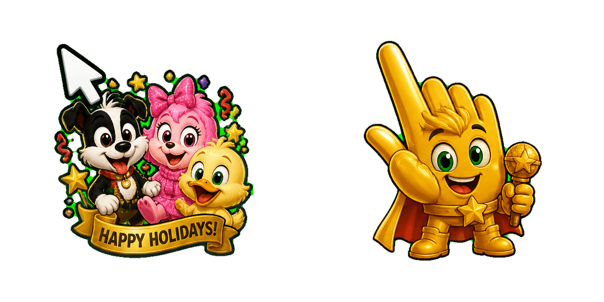Pakiet kursorów Animaniacs Holiday Group and Celebration