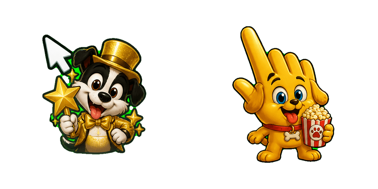 Pakiet kursorów Animaniacs Golden Main Character and Prop