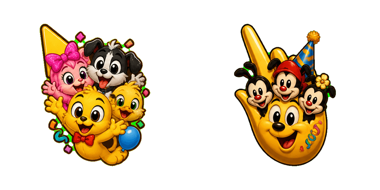 Pakiet kursorów Animaniacs Golden Group and Celebration
