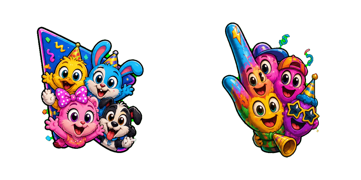 Pakiet kursorów Animaniacs Neon Group and Celebration