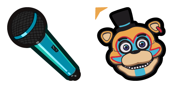 Glamrock Freddy cute cursor